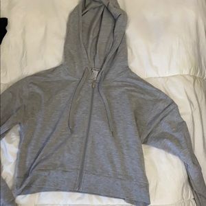 cropped hoodie!!